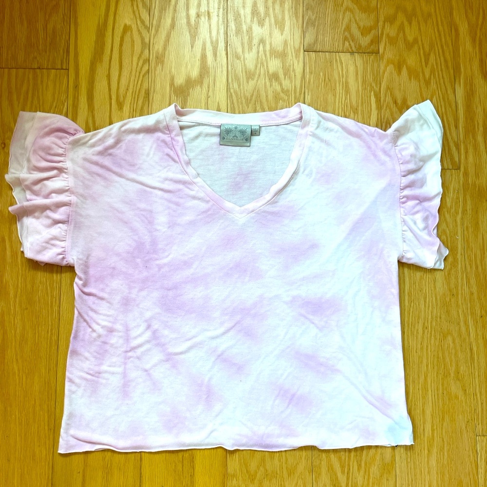 Pink and white Tie dye T-shirt